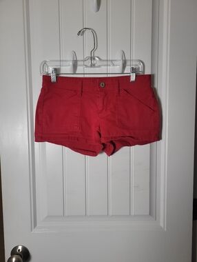 Arizona jean Red mini shorts Women's Size 3